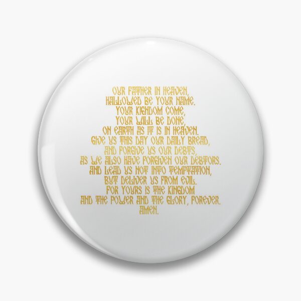 Item preview, Lord's Prayer Gold designed and sold by therodion.