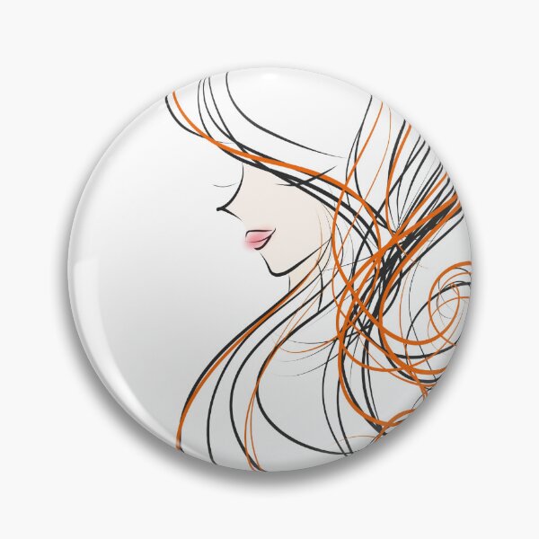 Item preview, orange Ribbon Hair designed and sold by Coco-nita.