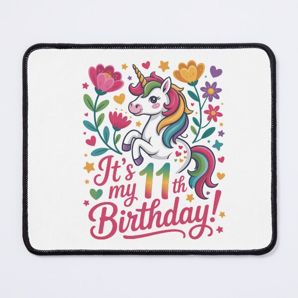 Item preview, 11 th Birthday Unicorn designed and sold by jkrphoto.