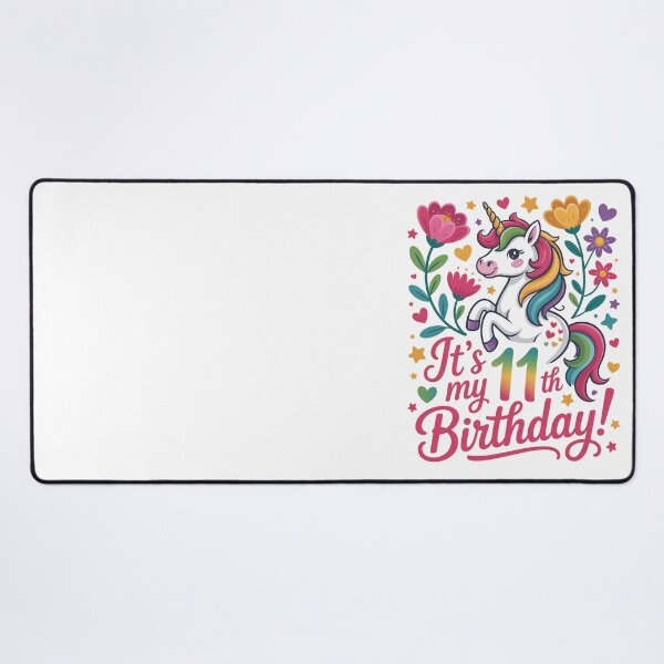 Item preview, 11 th Birthday Unicorn designed and sold by jkrphoto.
