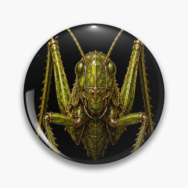 Item preview, Citrine Grasshopper designed and sold by PXLSKN.