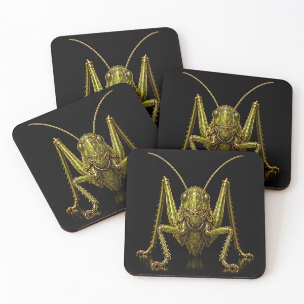 Item preview, Citrine Grasshopper designed and sold by PXLSKN.
