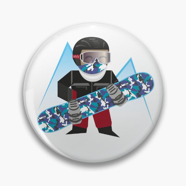 Item preview, Sports Character – Snowboarder designed and sold by stirlingwork.
