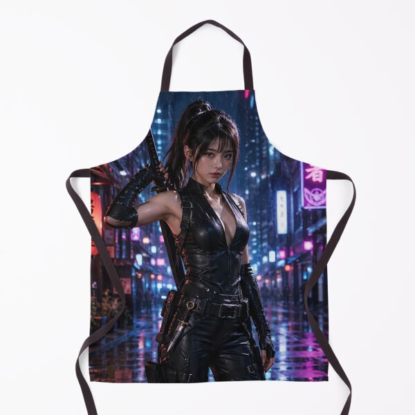 Item preview, Cyber Kunoichi: Sakuya - Neon Shadows | FUJIYAMA JAPAN designed and sold by FUJIYAMA-JAPAN.