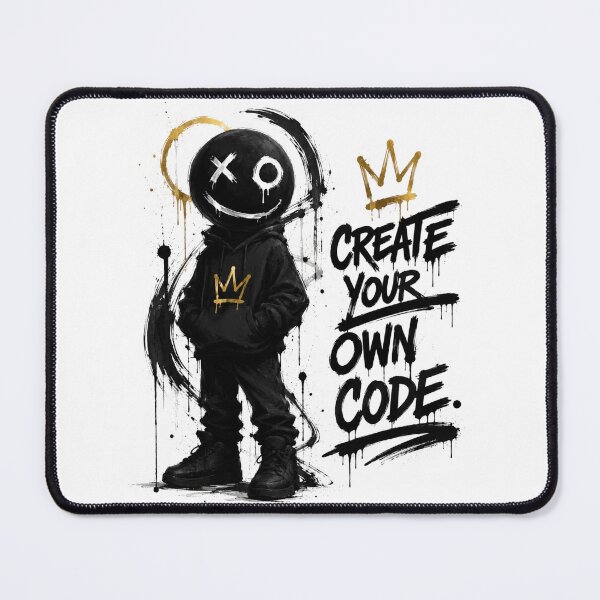 Item preview, Create Your Own Code Street Art Character – Urban Graffiti Streetwear Design designed and sold by PLUSHIWORLDtm.