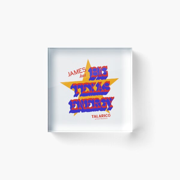Item preview, JAMES HAS BIG TEXAS ENERGY designed and sold by oddwonders.