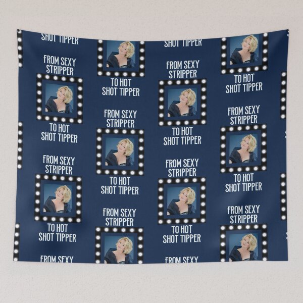 Item preview, From Stripper to Hot Shot Tipper II (on Navy) designed and sold by PawsitiveMum3.