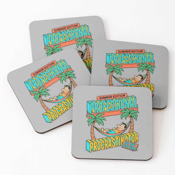 Item preview, Professional Procrastinator Summer Edition Do Not Disturb Graphic — Funny Lazy Summer Humor  designed and sold by SkTee2k.