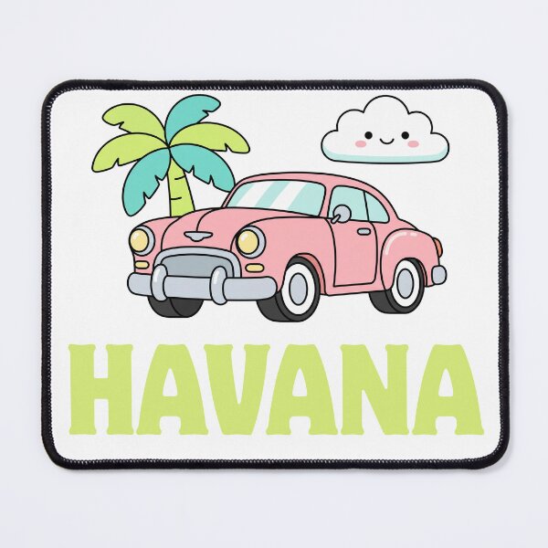 Item preview, Havana Cuba Kawaii Cute Vintage Car Travel Aesthetic designed and sold by Snowy Studio Designs.