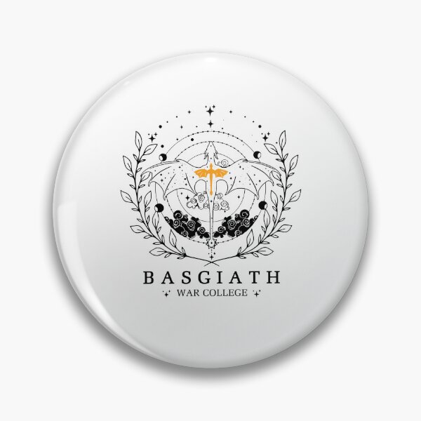 Item preview, Basgiath War College Dragon Rider Fantasy Inspired Vintage Crest designed and sold by b3ida-zl.
