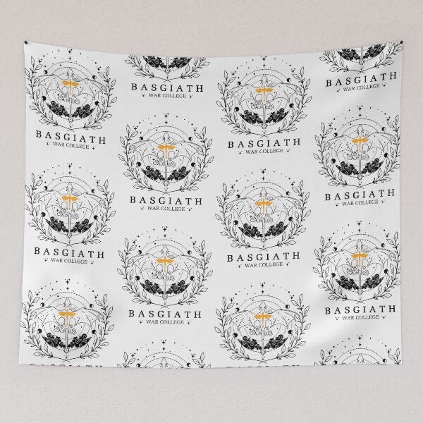 Item preview, Basgiath War College Dragon Rider Fantasy Inspired Vintage Crest designed and sold by b3ida-zl.