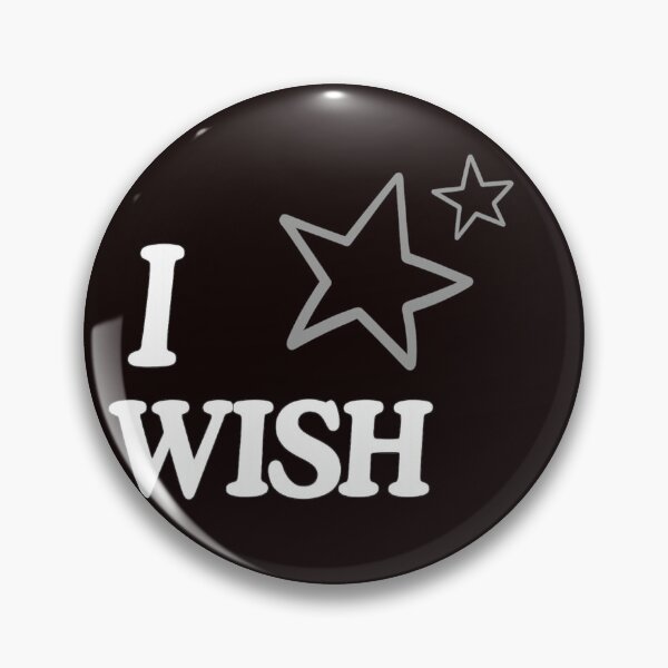 Item preview, I Wish | Dreamy Star Aesthetic Typography Design designed and sold by K-Fashion Hub.