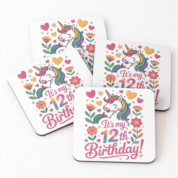 Item preview, 12 th Birthday Unicorn designed and sold by jkrphoto.