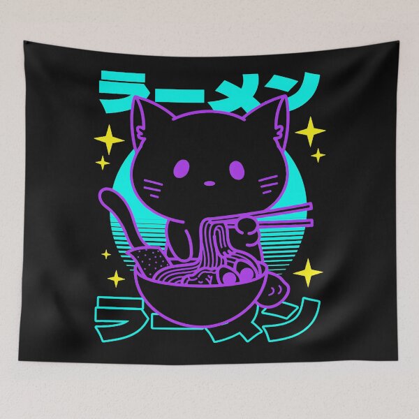 Item preview, Ramen Cat Japanese Food Lover designed and sold by AmaXONIC.
