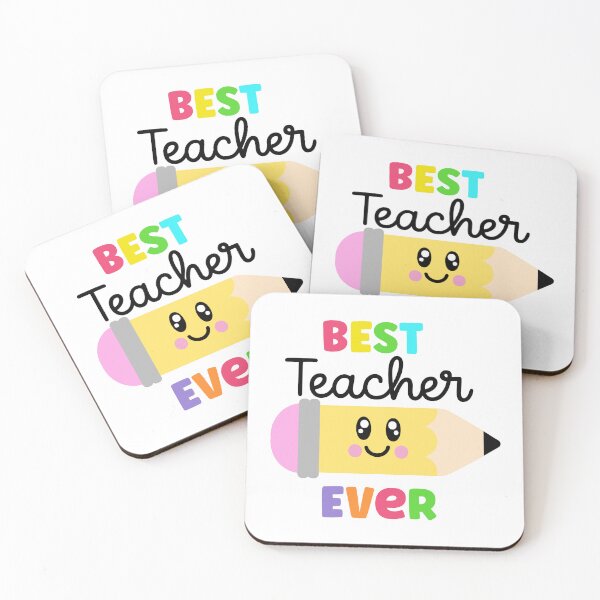Item preview, Best Teacher Ever - Cute Pencil  designed and sold by GlitterArtySVG.