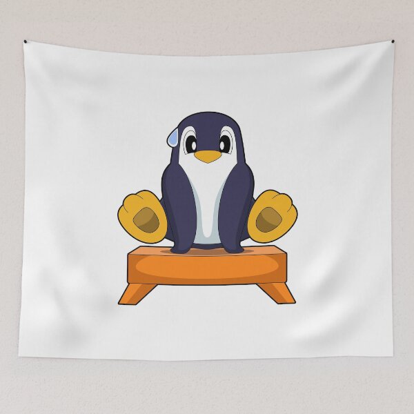 Item preview, Penguin Workout Gymnastics Fitness designed and sold by Snabdesign84.