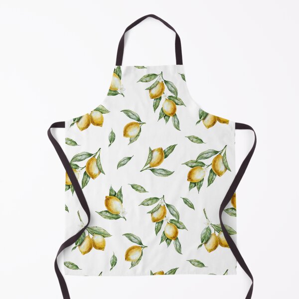 Item preview, Watercolor Lemon Toss Pattern designed and sold by Alisles.