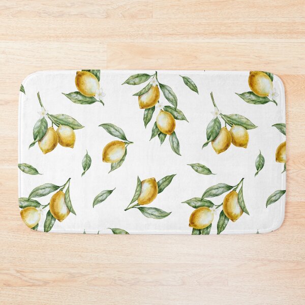 Item preview, Watercolor Lemon Toss Pattern designed and sold by Alisles.