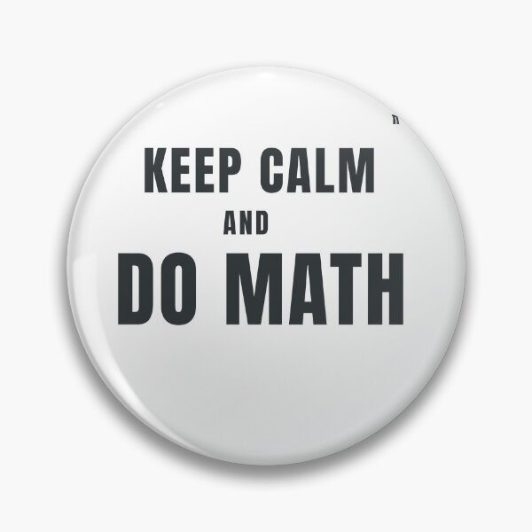 Item preview, Keep Calm And Do Math Typography Design designed and sold by HeartAndArtShop.