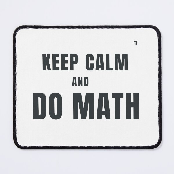 Item preview, Keep Calm And Do Math Typography Design designed and sold by HeartAndArtShop.