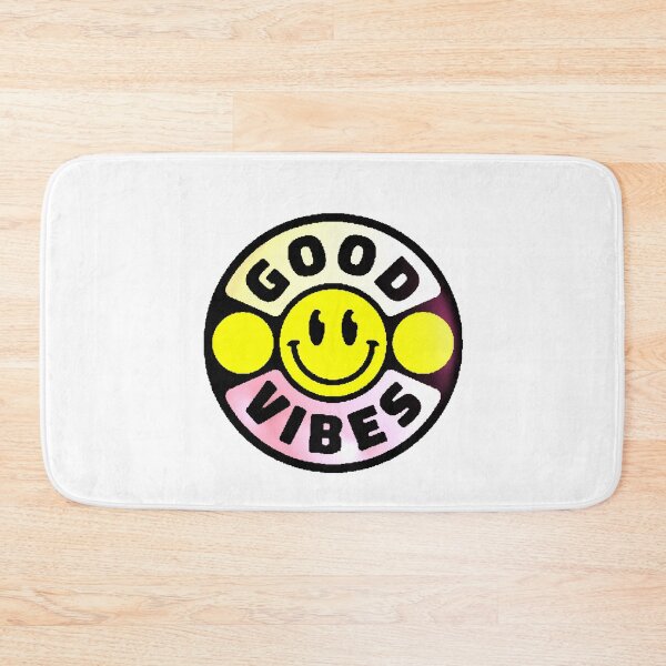 Item preview, Good Vibes Yellow Happy Face Retro Y2K designed and sold by AstronautMerch.