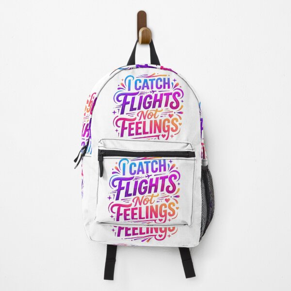 Item preview, catch flights not feelings, airplane lover, jet setter, travel addict, travel life, adventure awaits designed and sold by TrueArtVibes.