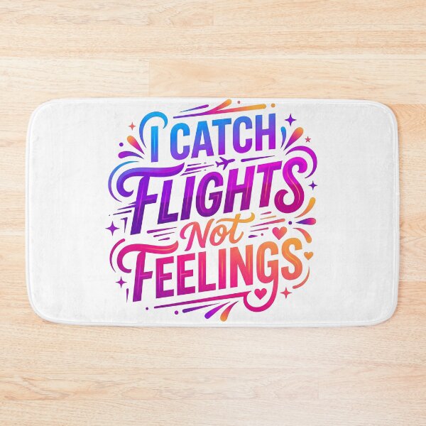 Item preview, catch flights not feelings, airplane lover, jet setter, travel addict, travel life, adventure awaits designed and sold by TrueArtVibes.