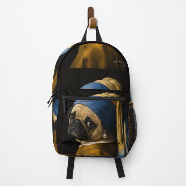 Item preview, Pug With A Pearl Earring designed and sold by LuluLeb.
