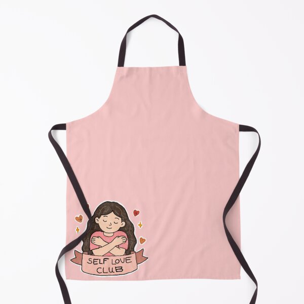 Item preview, Self Love Club Cute Girl Hugging Herself Mental Health designed and sold by thesalynn.