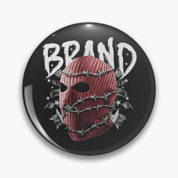 Item preview, BRAND Hustle Ski Mask Barbed Wire Drill Streetwear Graphic designed and sold by TrendingView.