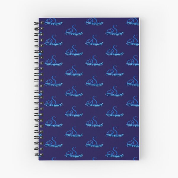 Item preview, Swimming Script Monogram Wave Logo Design designed and sold by LoudVictory.