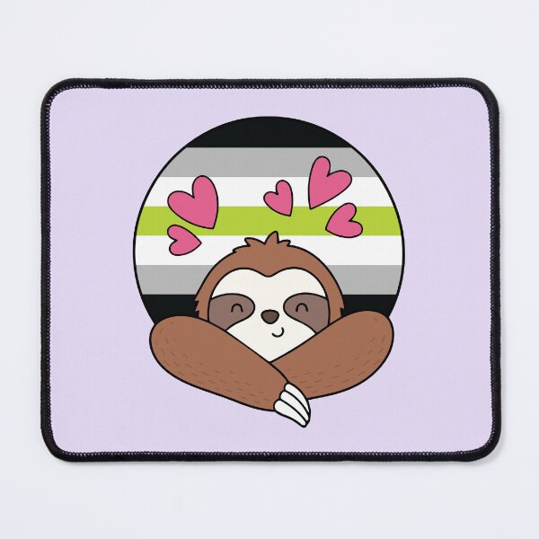 Item preview, LGBTQ Sloth - Cute Agender Pride Design designed and sold by Cannaxes Studio.