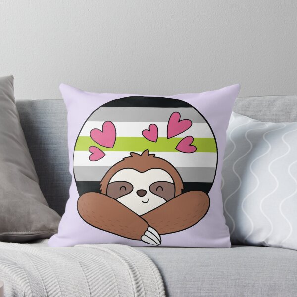 Item preview, LGBTQ Sloth - Cute Agender Pride Design designed and sold by Cannaxes Studio.