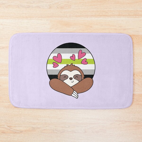 Item preview, LGBTQ Sloth - Cute Agender Pride Design designed and sold by Cannaxes Studio.