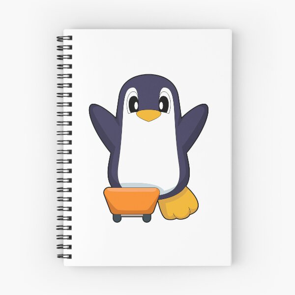 Item preview, Penguin Skater Skateboard  designed and sold by Snabdesign84.