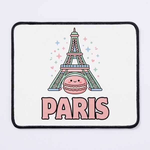 Item preview, Paris France Kawaii Cute  Travel Aesthetic designed and sold by Snowy Studio Designs.