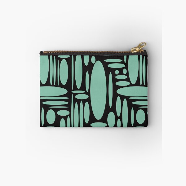 Item preview, Abstract circle composition in black and light blue 00 designed and sold by StefanStudioArt.