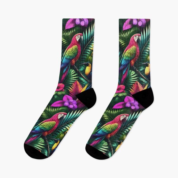 Item preview, Tropical Birds Jungle Dreams Seamless Surface Pattern designed and sold by taiche.