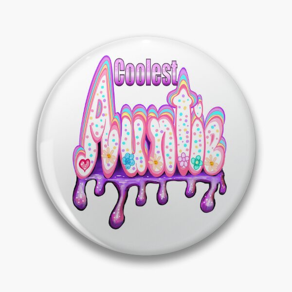 Item preview, Cool Aunt Coolest Auntie Pastel Sprinkles with drips Gift for women and girls designed and sold by Artonmytee.