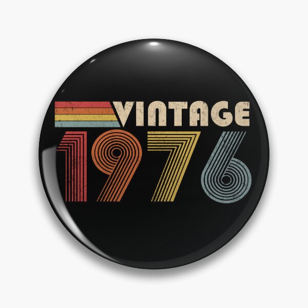 Item preview, Vintage 1976, 50th Birthday Gift Distressed Design designed and sold by FernaRoje.