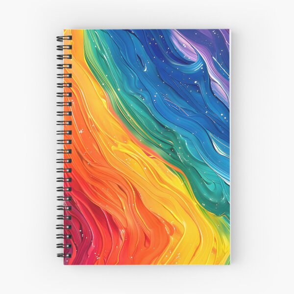 Item preview, Rainbow Paint - LGBTQ Abstract Art designed and sold by Travelslightly.