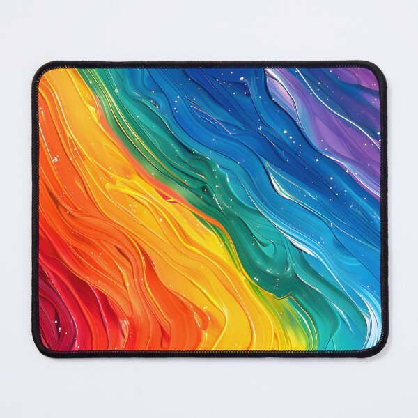 Item preview, Rainbow Paint - LGBTQ Abstract Art designed and sold by Travelslightly.