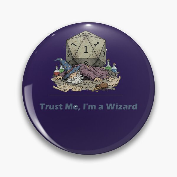 Item preview, Critical Failure Wizard - Natural 1 D20 Tabletop RPG designed and sold by ModoSolo.