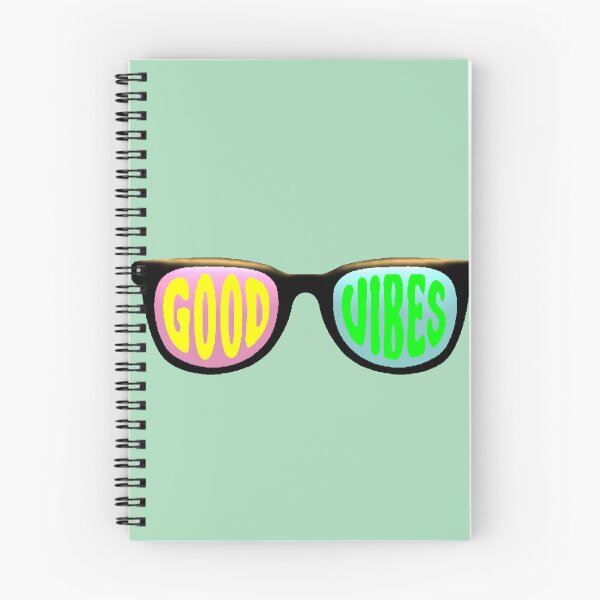 Item preview, Good Vibes Neon Glasses Y2K Aesthetic Retro designed and sold by AstronautMerch.