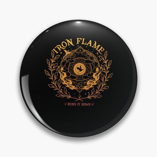 Item preview, Iron Flame Burn It Down Dragon Fantasy Reader designed and sold by b3ida-zl.