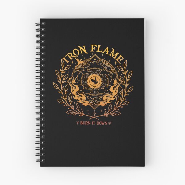 Item preview, Iron Flame Burn It Down Dragon Fantasy Reader designed and sold by b3ida-zl.