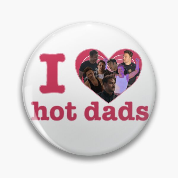 Item preview, I Love Hot Dads Eddie Diaz designed and sold by carrie-does-art.