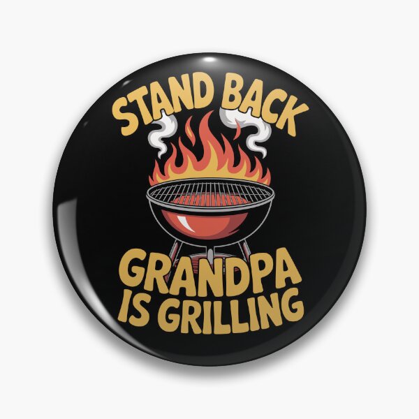 Item preview, Stand Back Grandpa Is Grilling designed and sold by jkrphoto.