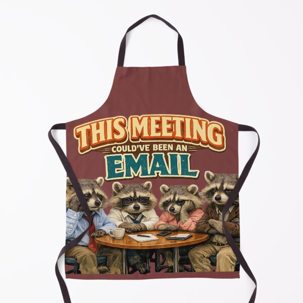 Item preview, This Meeting Could Been Email Funny Raccoon Office Humor designed and sold by irfanshikh.