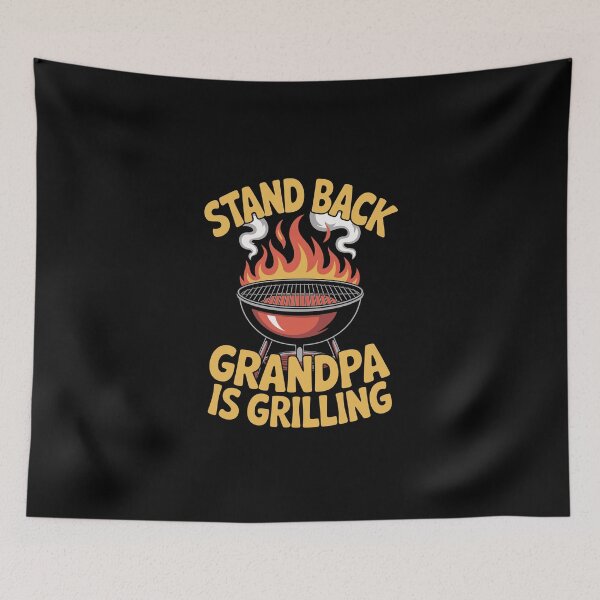 Item preview, Stand Back Grandpa Is Grilling designed and sold by jkrphoto.